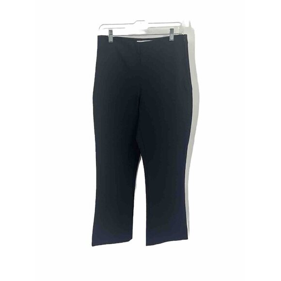 MM.LaFleur Pants - MM LeFleur Black Ankle Dress Pants Straight Leg Side Zip Sz 8  NWT